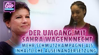 DER UMGANG MIT SAHRA WAGENKNECHT MEHR SCHMUTZKAMPAGNE ALS INHALTLICHE AUSEINANDERSETZUNG [upl. by Holms156]