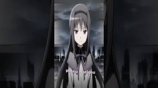 anime edit akemi homura  madoka magica jedag jedug anime🥀fyp [upl. by Errol236]