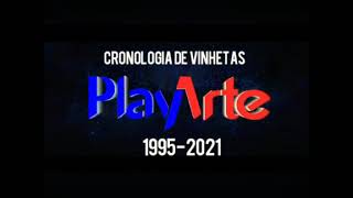 Cronológica de Vinhetas do PlayArte Pictures 19932021 [upl. by Naujal]