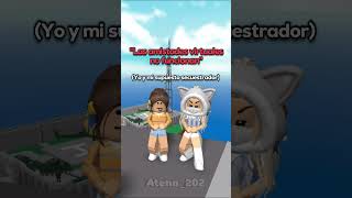 Yo y mi amiga virtual en Roblox somos buenas amigas dayamiwolf 😆✨ roblox atena202 robloxshorts [upl. by Zink233]