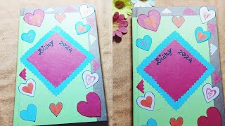 DIY Diary cover design boring diarys new look NIN art and craft [upl. by Nura]