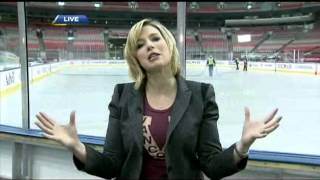 BT Vancouver Behindthescenes  Tim Hortons NHL Heritage Classic [upl. by Ahsataj]