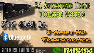 51 Surround Home Theater System STK 4141 Ic srikushiaudios Hosur 8248569560 [upl. by Marabel386]