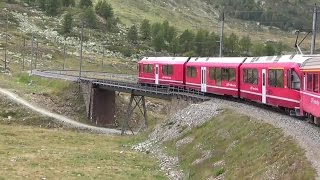 Rhätische Bahn Berninapass [upl. by Barcus365]