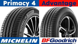 Michelin Primacy 4 vs BFGoodrich Advantage [upl. by Elletnohs]