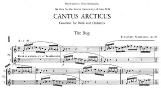 Einojuhani Rautavaara  Cantus Arcticus 1972 [upl. by Ayhtak]