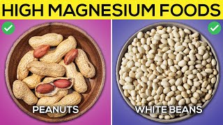 25 Best Magnesium Rich Foods  Magnesium Food List [upl. by Reyem]