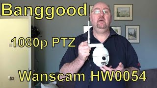 Wanscam HW0054 1080P Mini PTZ Dome IP Camera  Review [upl. by Conni69]