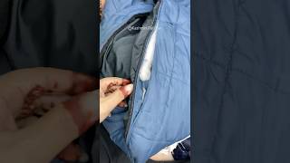 Learn to fix Winter Jackets easily 🧥shorts jacket clothing art diy [upl. by Berriman]