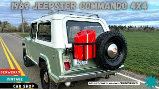 1969 Jeepster Commando 4x4 225 Dauntless  Denwerks  Bring a Trailer [upl. by Loria]