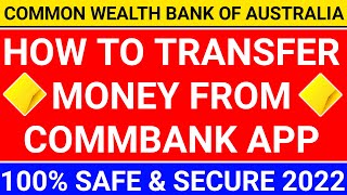 🔴how to transfer money commonwealth bank  how to transfer money commbank app  Commonwealth bank [upl. by Engelbert]