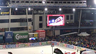 Henrik Kristoffersen Nightrace Schladming [upl. by Vonnie377]