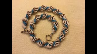 Dutch Spiral Necklace Tutorial [upl. by Myo926]