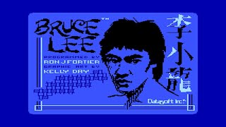 Bruce Lee for the Atari 800XL Playthrough [upl. by Attenauq155]