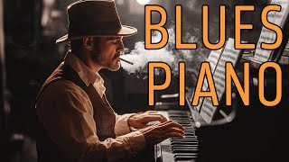 Sweet Blues Piano Outdoors  Relaxing Melodies amp Slow Whiskey Blues for a Uplifted Mood [upl. by Leunad]