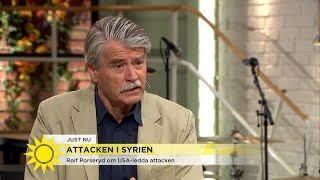 Attacken i Syrien  quotDet är så många frågeteckenquot  Nyhetsmorgon TV4 [upl. by Thinia]