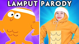 LAMPUT CARTOON IN REAL LIFE LAMPUT FUNNY ANIMATED PARODY  Hilarious Cartoon [upl. by Hiltner447]