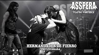 Asspera  Hermandades de Fierro Ft Tarja Turunen amp Adrian Barilari  Video Oficial 2017 [upl. by Eikcir]