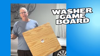 How to Build a Backyard Washer Game Board [upl. by Doran]