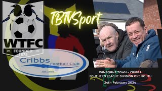 HIGHLIGHTS Wimborne Town v Cribbs Southern League Division 1 South nonleague nonleaguefootball [upl. by Anhsirk]