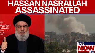 BREAKING Hezbollah leader Hassan Nasrallah DEAD in Israel strike on Beirut terror group confirms [upl. by Aihpled851]