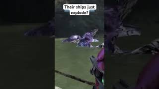 Why do covenant ships just explode halo gaming halo3 halomcc [upl. by Ellary]