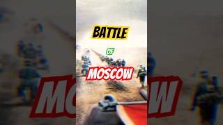 The Battle of Moscow The Turning Point of WWIl in 1941 shorts shortvideo shortsvideo history [upl. by Arobed753]