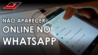 Como não aparecer online no Whatsapp  Guajenet [upl. by Nebra]