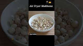 Air Fryer Makhana  Roasted Makhana  airfryerrecipes trending youtubeshorts [upl. by Amapuna162]