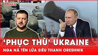 Đáp trả ‘cú đúp’ ATACMS và Storm Shadow Nga nã tên lửa siêu thanh ‘vùi dập’ Ukraine [upl. by Nylhtiak]