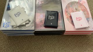 unboxing 10 twice taste of love withdrama albums [upl. by Nosirrah829]