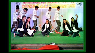 SVPPS 17th Annual Day Dance Programes 201819 Class 10 KM Car mein music baja [upl. by Dehsar]