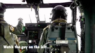 What happened when we sent newsreader George in a Lynx helicopter at RNAS Yeovilton [upl. by Baillie718]