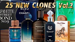 Top 25 NEW Men Fragrance Clones Vol2 [upl. by Crane822]