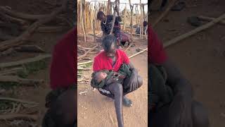 He is the father africantribes shortvideo short [upl. by Lledner]