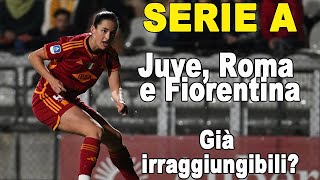 Serie A classifica Juve Roma e Fiorentina in fuga Milan tra le ultime [upl. by Aryajay]