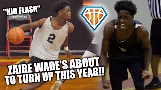 Zaire Wade is ABOUT TO TURN UP THIS YEAR  Kid Flash Fall Highlights [upl. by Yrrej]