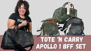 Tote N Carry Apollo 1 BFF Set Unboxing and Review Duffle Bag  Backpack ToteNCarry luggagebags [upl. by Brietta867]