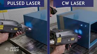 Benefits of Pulsed Laser Cleaning Systems  Pulsed vs CW Comparison [upl. by Asserat]