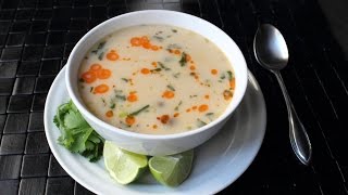 Tom Kha Gai – Spicy Thai Coconut Chicken or Turkey Soup Recipe [upl. by Enelkcaj]