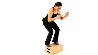 How to Do a Box Jump  Boot Camp Workout [upl. by Sidell]