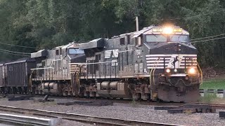 NS 7561 Leads 596 Through Natrona PA  10524 [upl. by Kostival]