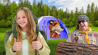 Nastya and summer camping rules for kids [upl. by Alrad]