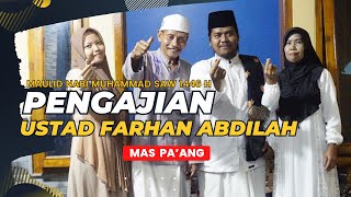 Ngaji Muludan Mas Paang Ustad Farhan Abdillah Feat Gamelan Surya Pandita [upl. by Leeanne]