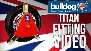 Bulldog Titan High Security Wheel Clamp [upl. by Dlorrej924]