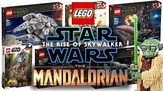 LEGO Star Wars  Rise of Skywalker amp Mandalorian Set Pictures  Triple Force Friday 2019 [upl. by Ssilb]