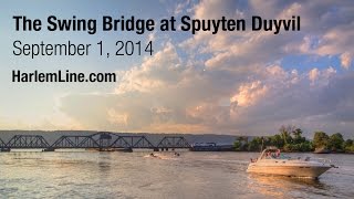 The Amtrak Swing Bridge at Spuyten Duyvil [upl. by Mansur535]