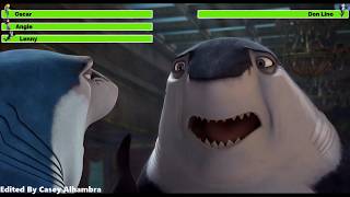 Shark Tale 2004 Final Battle with healthbars [upl. by Yboc]