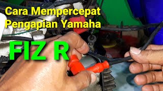 Cara Mempercepat Pengapian Yamaha FIZ R servisyamahafizr yamahafizr [upl. by Enaed323]