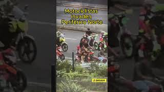 Motociclistas invaden Periférico Norte 😨🏍️ [upl. by Ettenahs]